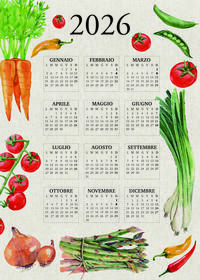 STROFINACCIO FOUR SEASON CALENDARIO DIGITALE 50X70 Tellini S.R.L. Velkoobchodní oblečení
